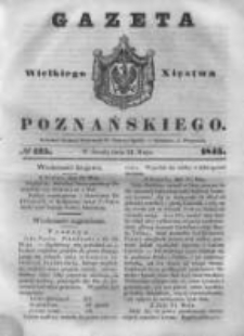 Gazeta Wielkiego Xięstwa Poznańskiego 1843.05.31 Nr125