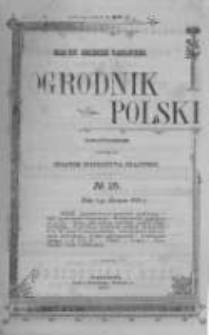 Ogrodnik Polski. 1902 R.24 nr15