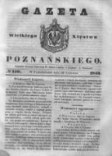 Gazeta Wielkiego Xięstwa Poznańskiego 1843.06.19 Nr140