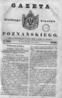 Gazeta Wielkiego Xięstwa Poznańskiego 1843.07.15 Nr163
