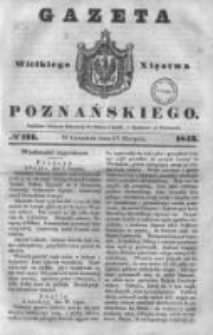 Gazeta Wielkiego Xięstwa Poznańskiego 1843.08.17 Nr191
