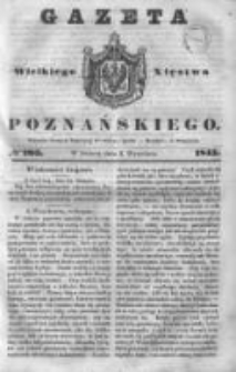 Gazeta Wielkiego Xięstwa Poznańskiego 1843.09.02 Nr205