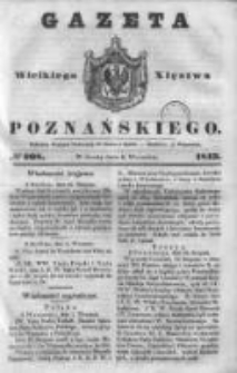 Gazeta Wielkiego Xięstwa Poznańskiego 1843.09.06 Nr208