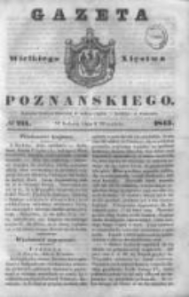Gazeta Wielkiego Xięstwa Poznańskiego 1843.09.09 Nr211