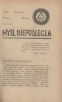 Myśl Niepodległa 1928 Nr908