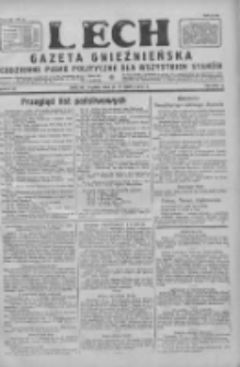 Lech. Gazeta Gnieźnieńska: codzienne pismo polityczne dla wszystkich stanów 1928.01.27 R.30 Nr22
