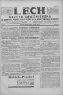 Lech. Gazeta Gnieźnieńska: codzienne pismo polityczne dla wszystkich stanów 1928.02.18 R.30 Nr40