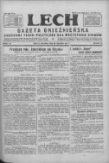 Lech. Gazeta Gnieźnieńska: codzienne pismo polityczne dla wszystkich stan&oacute;w 1928.04.15 R.30 Nr88