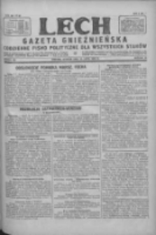 Lech.Gazeta Gnieźnieńska: codzienne pismo polityczne dla wszystkich stanów 1928.07.10 R.30 Nr156