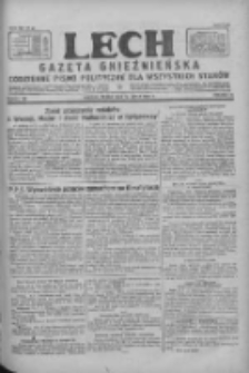 Lech.Gazeta Gnieźnieńska: codzienne pismo polityczne dla wszystkich stanów 1928.07.18 R.30 Nr163