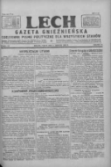 Lech.Gazeta Gnieźnieńska: codzienne pismo polityczne dla wszystkich stan&oacute;w 1928.08.03 R.30 Nr177