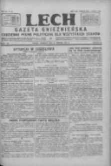 Lech.Gazeta Gnieźnieńska: codzienne pismo polityczne dla wszystkich stan&oacute;w 1928.08.12 R.30 Nr185