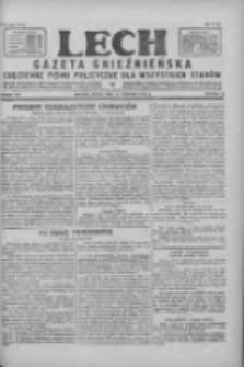 Lech.Gazeta Gnieźnieńska: codzienne pismo polityczne dla wszystkich stanów 1928.08.15 R.30 Nr187