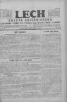 Lech.Gazeta Gnieźnieńska: codzienne pismo polityczne dla wszystkich stanów 1928.08.25 R.30 Nr195