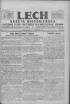 Lech.Gazeta Gnieźnieńska: codzienne pismo polityczne dla wszystkich stan&oacute;w 1928.08.29 R.30 Nr198