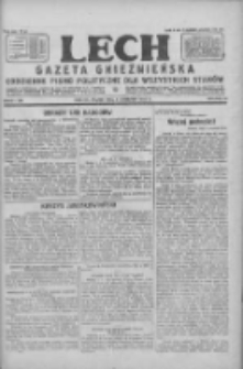 Lech.Gazeta Gnieźnieńska: codzienne pismo polityczne dla wszystkich stanów 1928.09.07 R.30 Nr206