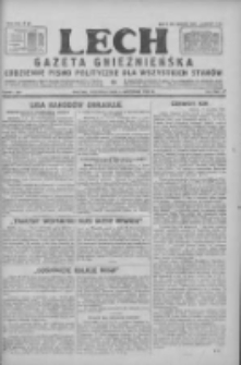 Lech.Gazeta Gnieźnieńska: codzienne pismo polityczne dla wszystkich stan&oacute;w 1928.09.09 R.30 Nr208