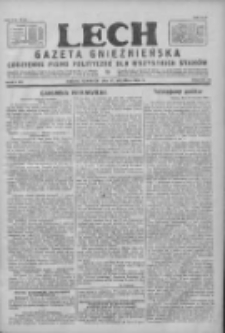 Lech.Gazeta Gnieźnieńska: codzienne pismo polityczne dla wszystkich stan&oacute;w 1928.09.27 R.30 Nr223