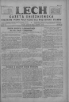 Lech.Gazeta Gnieźnieńska: codzienne pismo polityczne dla wszystkich stanów 1927.08.11 R.29 Nr182
