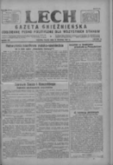 Lech.Gazeta Gnieźnieńska: codzienne pismo polityczne dla wszystkich stanów 1927.08.12 R.29 Nr183