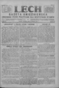 Lech.Gazeta Gnieźnieńska: codzienne pismo polityczne dla wszystkich stanów 1927.08.18 R.29 Nr187