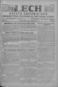 Lech.Gazeta Gnieźnieńska: codzienne pismo polityczne dla wszystkich stanów 1927.08.27 R.29 Nr195