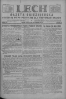 Lech.Gazeta Gnieźnieńska: codzienne pismo polityczne dla wszystkich stanów 1927.09.10 R.29 Nr207