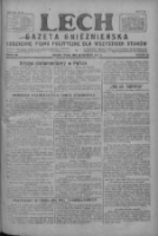 Lech.Gazeta Gnieźnieńska: codzienne pismo polityczne dla wszystkich stan&oacute;w 1927.09.21 R.29 Nr216