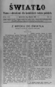 Światło. Pismo z Obrazkami dla Katolickich Rodzin Polskich. 1898 R.12 nr2