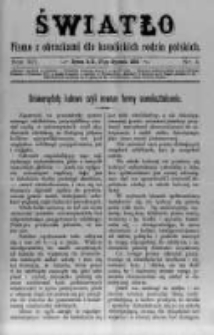 Światło. Pismo z Obrazkami dla Katolickich Rodzin Polskich. 1898 R.12 nr4