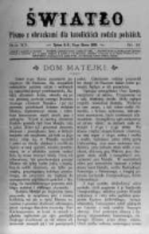 Światło. Pismo z Obrazkami dla Katolickich Rodzin Polskich. 1898 R.12 nr12