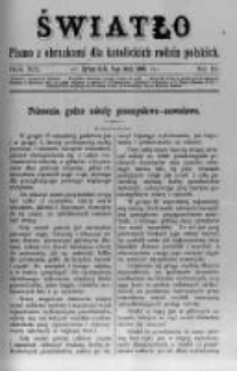 Światło. Pismo z Obrazkami dla Katolickich Rodzin Polskich. 1898 R.12 nr18