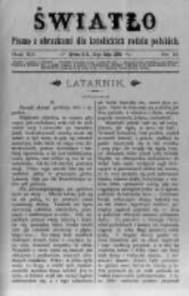 Światło. Pismo z Obrazkami dla Katolickich Rodzin Polskich. 1898 R.12 nr19