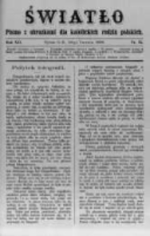 Światło. Pismo z Obrazkami dla Katolickich Rodzin Polskich. 1898 R.12 nr25