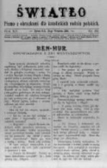 Światło. Pismo z Obrazkami dla Katolickich Rodzin Polskich. 1898 R.12 nr39