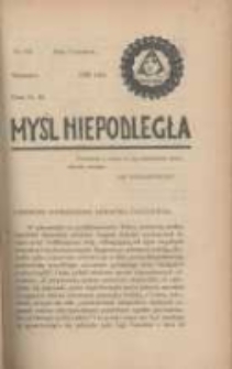 Myśl Niepodległa 1928 Nr921