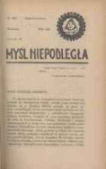 Myśl Niepodległa 1928 Nr922