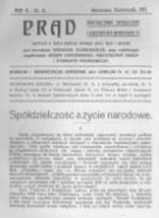 Prąd. Miesięcznik Społeczny i Literacko-Naukowy. 1913 R.5 nr8
