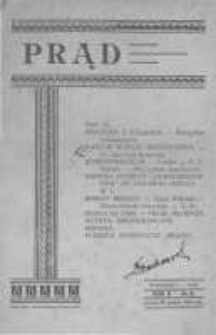 Prąd. Miesięcznik Społeczny i Literacko-Naukowy. 1922 R.10 nr3