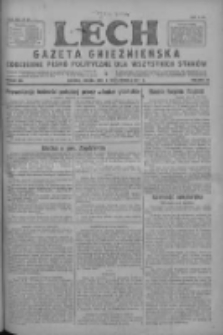 Lech.Gazeta Gnieźnieńska: codzienne pismo polityczne dla wszystkich stanów 1927.10.01 R.29 Nr225