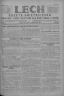 Lech.Gazeta Gnieźnieńska: codzienne pismo polityczne dla wszystkich stanów 1927.10.19 R.29 Nr240