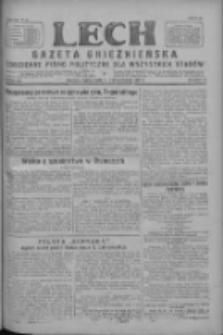 Lech.Gazeta Gnieźnieńska: codzienne pismo polityczne dla wszystkich stanów 1927.10.21 R.29 Nr242