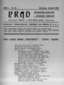 Prąd. Miesięcznik Społeczny i Literacko-Naukowy. 1909 R.1 nr12