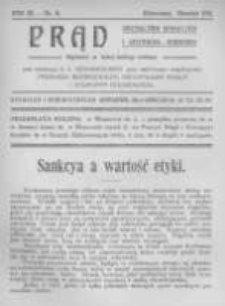 Prąd. Miesięcznik Społeczny i Literacko-Naukowy. 1911 R.3 nr6