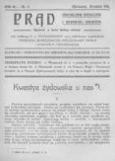 Prąd. Miesięcznik Społeczny i Literacko-Naukowy. 1911 R.3 nr7