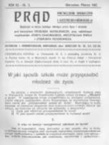 Prąd. Miesięcznik Społeczny i Literacko-Naukowy. 1912 R.4 nr3