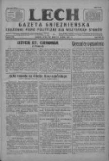 Lech.Gazeta Gnieźnieńska: codzienne pismo polityczne dla wszystkich stanów 1927.12.29 R.29 Nr298