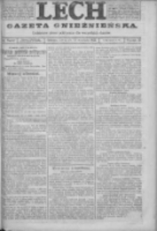 Lech. Gazeta Gnieźnieńska: codzienne pismo polityczne dla wszystkich stanów 1923.09.22 R.25 Nr215