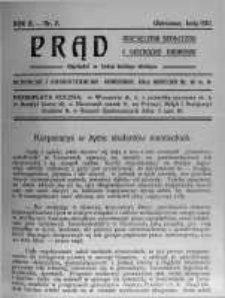 Prąd. Miesięcznik Społeczny i Literacko-Naukowy. 1910 R.2 nr2