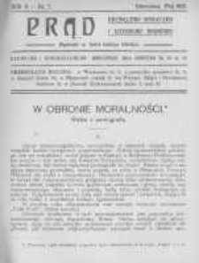 Prąd. Miesięcznik Społeczny i Literacko-Naukowy. 1910 R.2 nr5